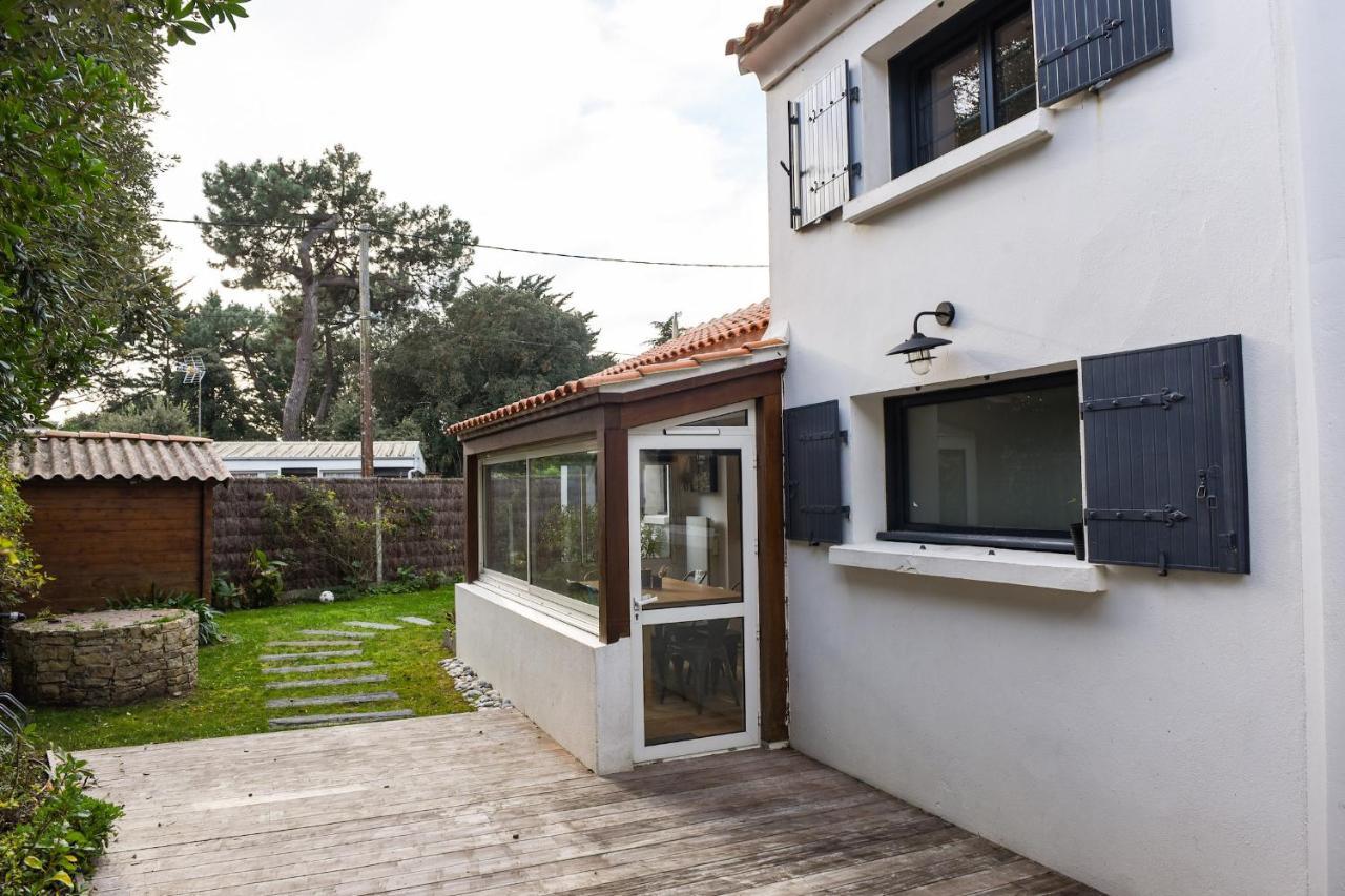 550M De La Plage De La Clere - Maison Pour 6 Noirmoutier-en-l'Ile Exterior foto