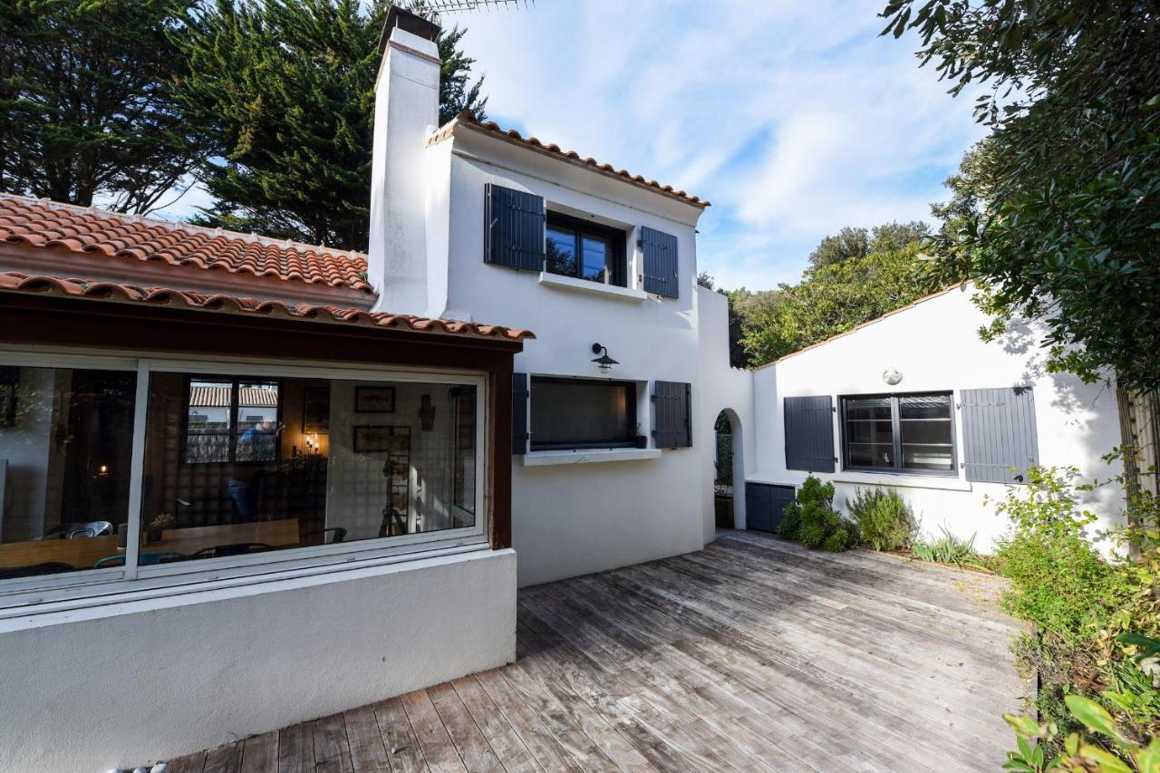550M De La Plage De La Clere - Maison Pour 6 Noirmoutier-en-l'Ile Exterior foto